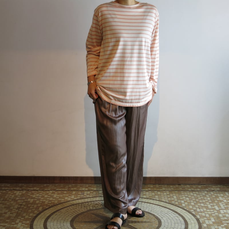 MAATEE&SONS / SILK BOAT LONG SLEEVE | Tibetan M