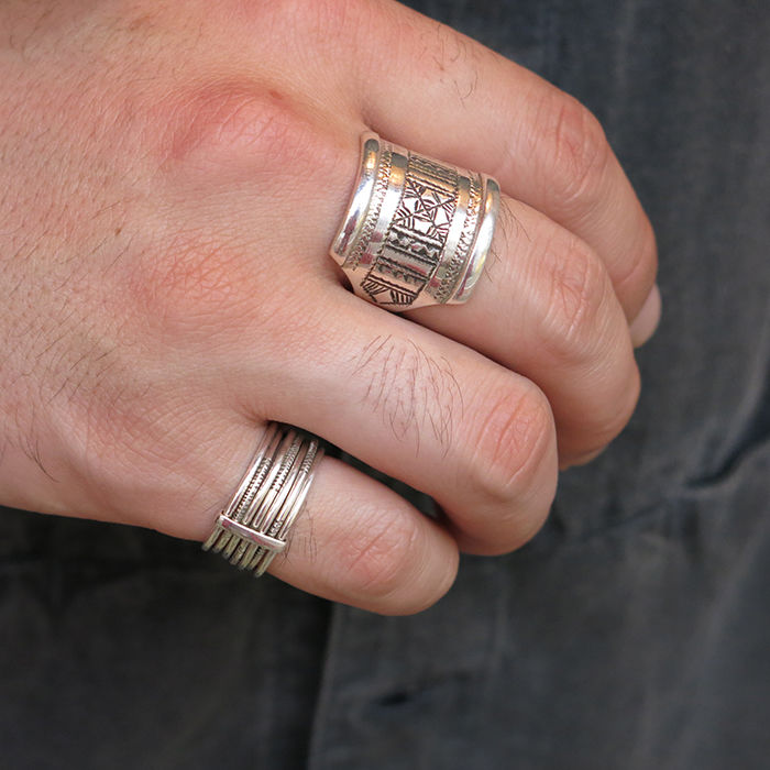 Touareg Silver / Ring14 | Tibetan Market & Indi Touareg Silver / Ring14 | Tibetan Market & Indi