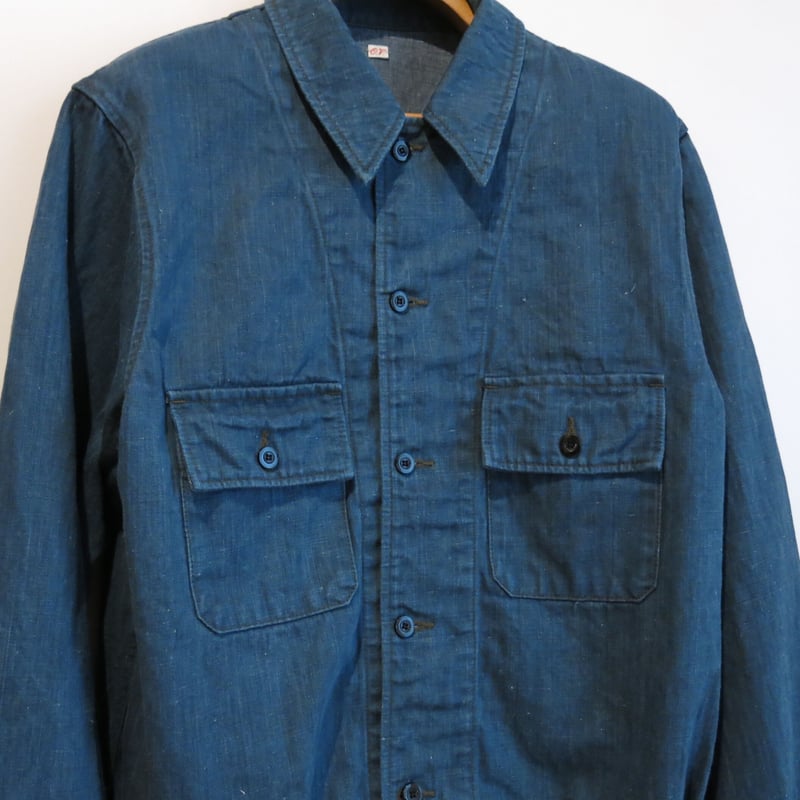 OUTIL / veste caen / cotton×hemp denim | Tibeta