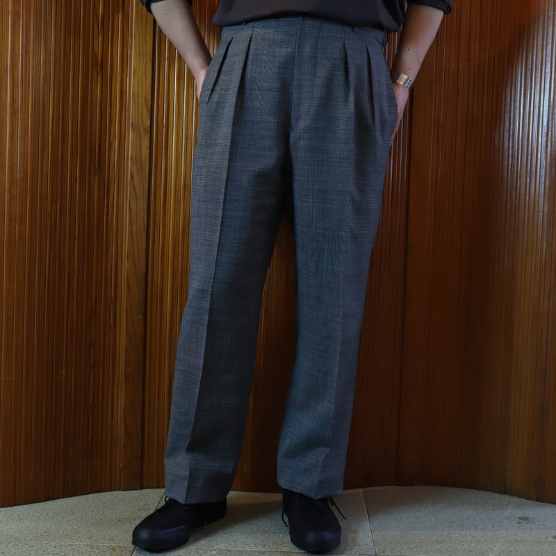 MAATEE&SONS / FOREVER SLACKS / PINHEAD BLACK | MAATEE&SONS / FOREVER SLACKS / PINHEAD BLACK |