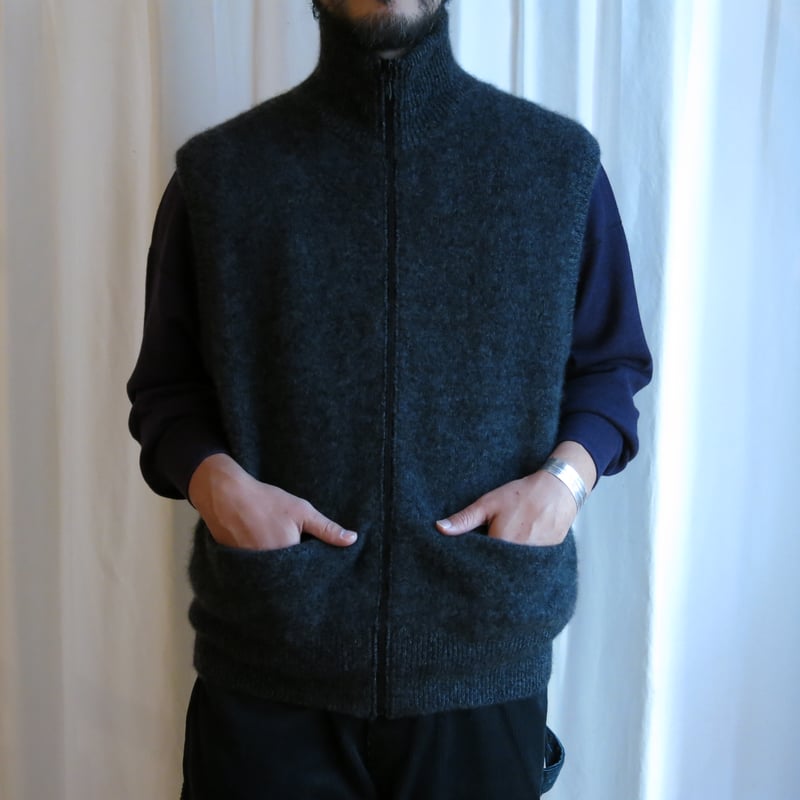 MAATEE&SONS Ex. CASHMERE/MINK REVER VEST twelve BLOG | MAATEE&SONS