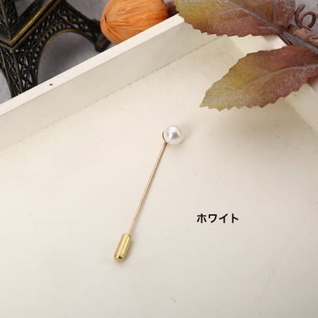 真珠ブローチ