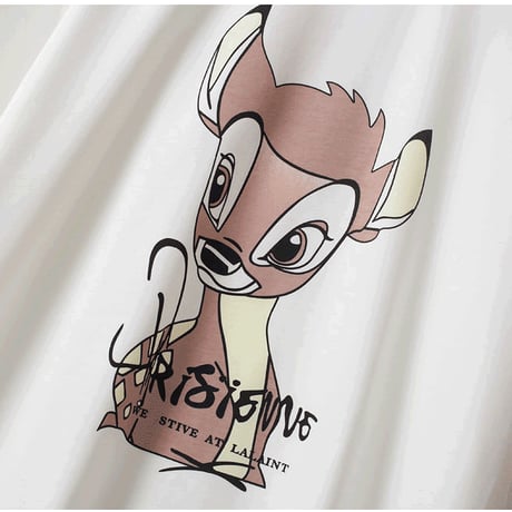 ゆったり半袖ロゴTシャツ