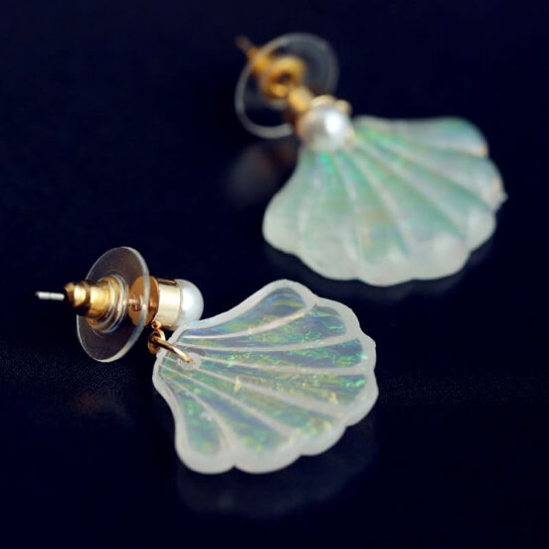 Michael Michaud リメンブランス・ポピー 両耳ピアス 未使用 CAREERING - 【両耳用】 HF 006 - ピアス YELLOW｜ 藤原ヒロシ
