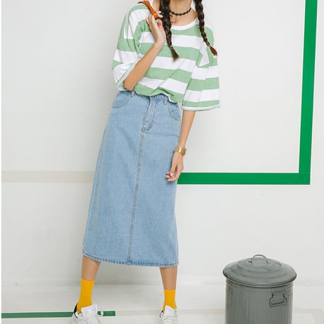 ジーンズスカート