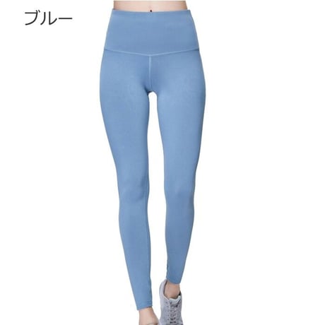 ヨガレギンス ヨガパンツ スパッツ ヨガウエア 無地レギンス 十分丈 ロング