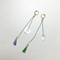 クリスタル風　クリップ イヤリング（片耳）