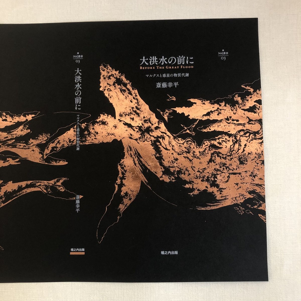 皇清経解　鑑止水斎集　一冊 特装版 ウイスキーブラウン〕斎藤幸平『大洪水の前に：マルクスと惑星