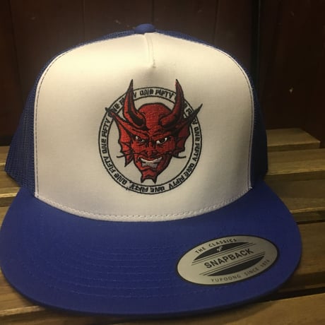151 Devil 刺繍mesh cap