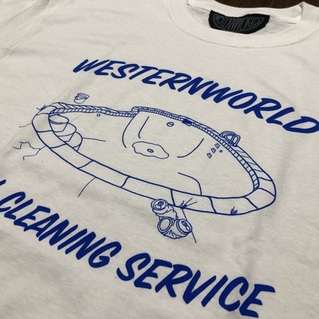 Westernworld clothing Pool Service Tee