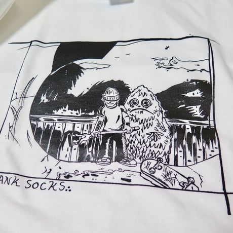 Crank socks DAMN TEE