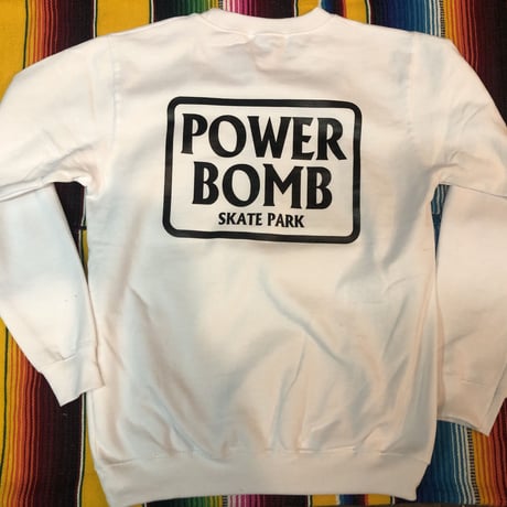 PB Box Logo  crew neck