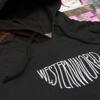 Western world Black&White Hoodie