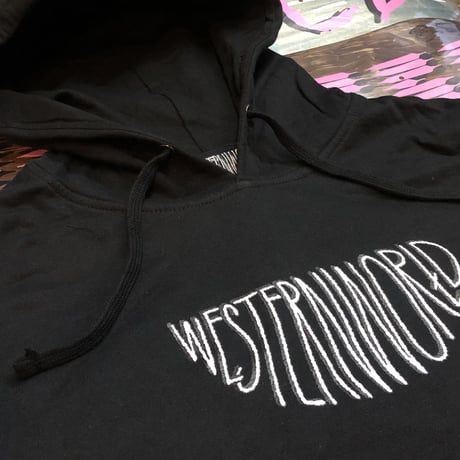 Western world Black&White Hoodie