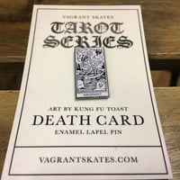 Death Card  Lapel  pin
