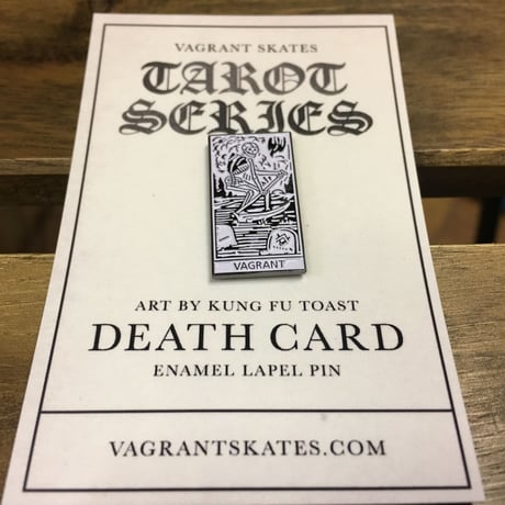 Death Card  Lapel  pin
