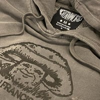 Western World  Mushroom Man Hoodie (Pigment Dyed Black)