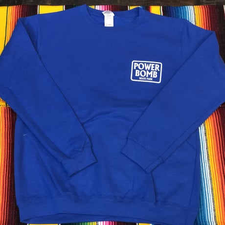PB Box Logo  crew neck