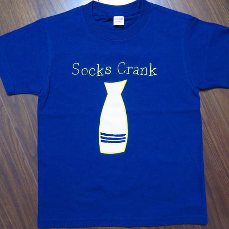 Crank socks T-shirts ﾛｲﾔﾙﾌﾞﾙｰ