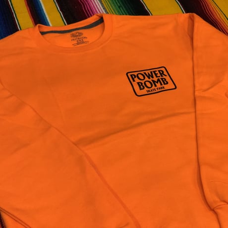 PB Box Logo  crew neck