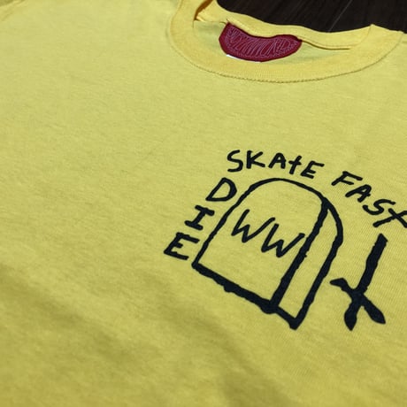 Western  World collecting Skate Fast Die  Tee
