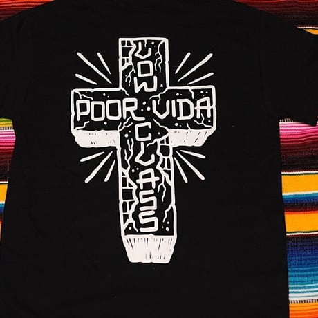Poor vida Cruz tee