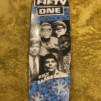 151skates  RIKY BARNES ♠️ WHITE LIMO ♠️ Guest Board, 9.5"