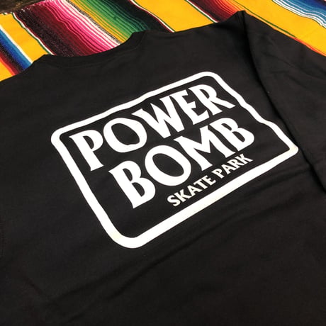 PB Box Logo  crew neck