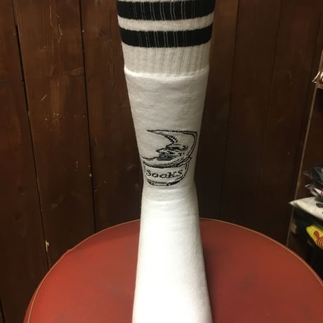 SUKARU  MIDDLE  SOCKS /Black Line