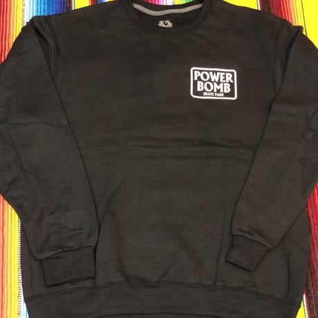 PB Box Logo  crew neck