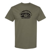 Western world Mushroom Man Tee (Army)