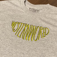 Westernworld Tee (Heather Grey)