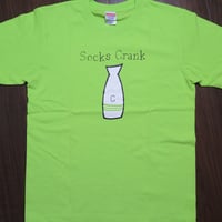 Crank socks T-shirts ﾗｲﾑｸﾞﾘｰﾝ