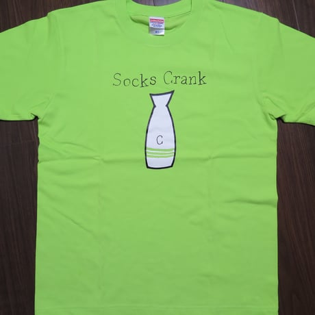 Crank socks T-shirts ﾗｲﾑｸﾞﾘｰﾝ