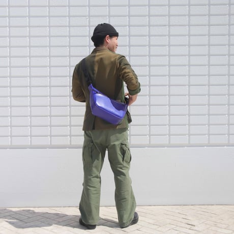 M115 ジップショルダー ブルー