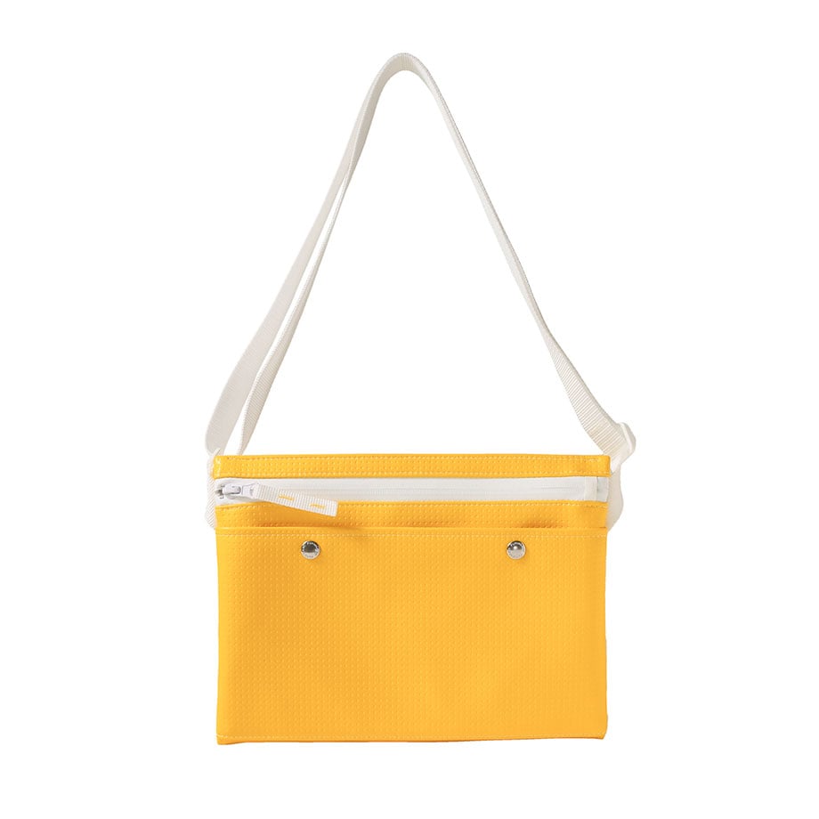 FUKUNARY メッシュデザイン ティッシュボックス イエロー FUKUNARY