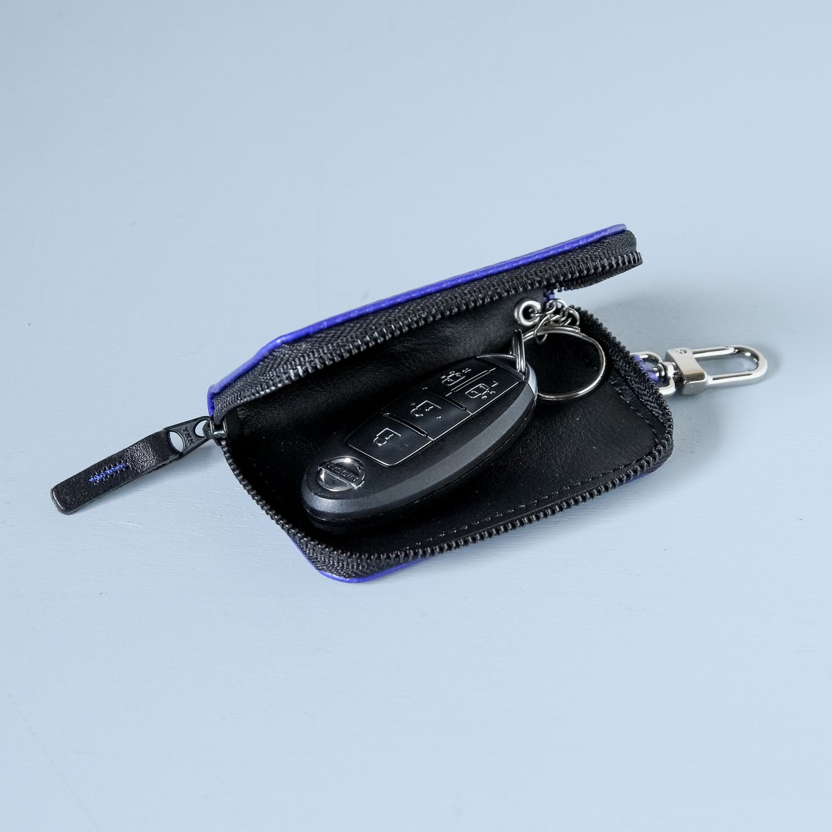 M131 スマートキーケースL / ブルー | FUKUNARY