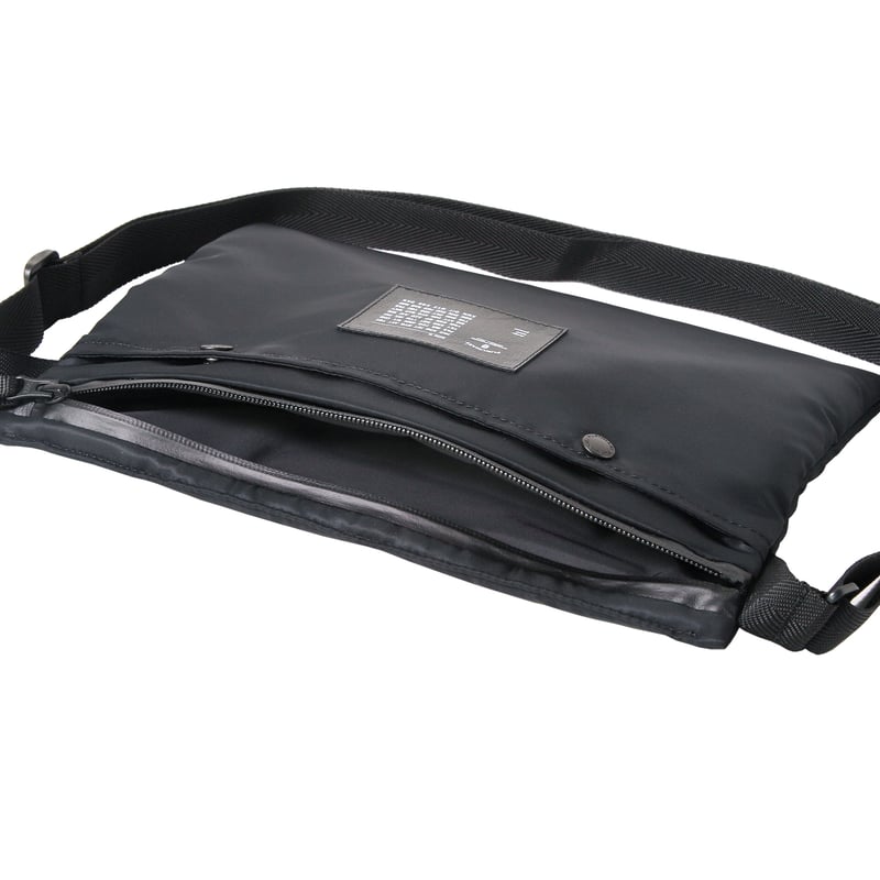 F007 サコッシュ / MA-1 ブラック | FUKUNARY