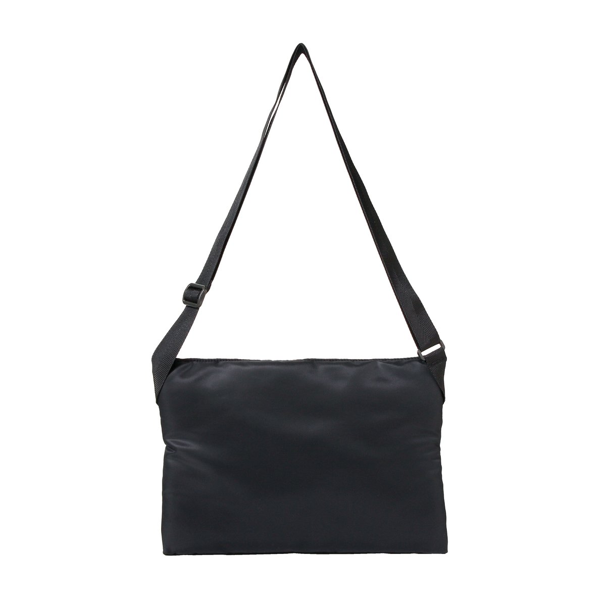 F007 サコッシュ / MA-1 ブラック | FUKUNARY