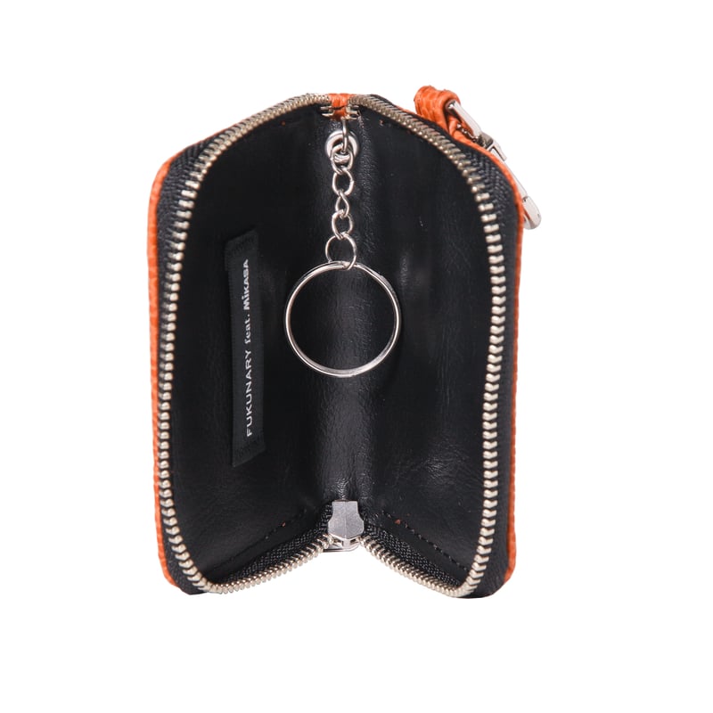 ML131 スマートキーケースL / 本革バスケ オレンジ | FUKUNARY