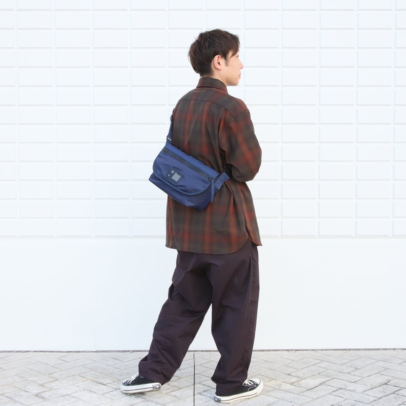 未使用★Stumper and Fielding ネイビー メッセンジャーバッグ 未使用☆Stumper and Fielding ネイビー メッセンジャーバッグ