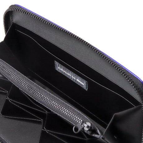 M024 “千菱” ラウンド長財布  ブルー
