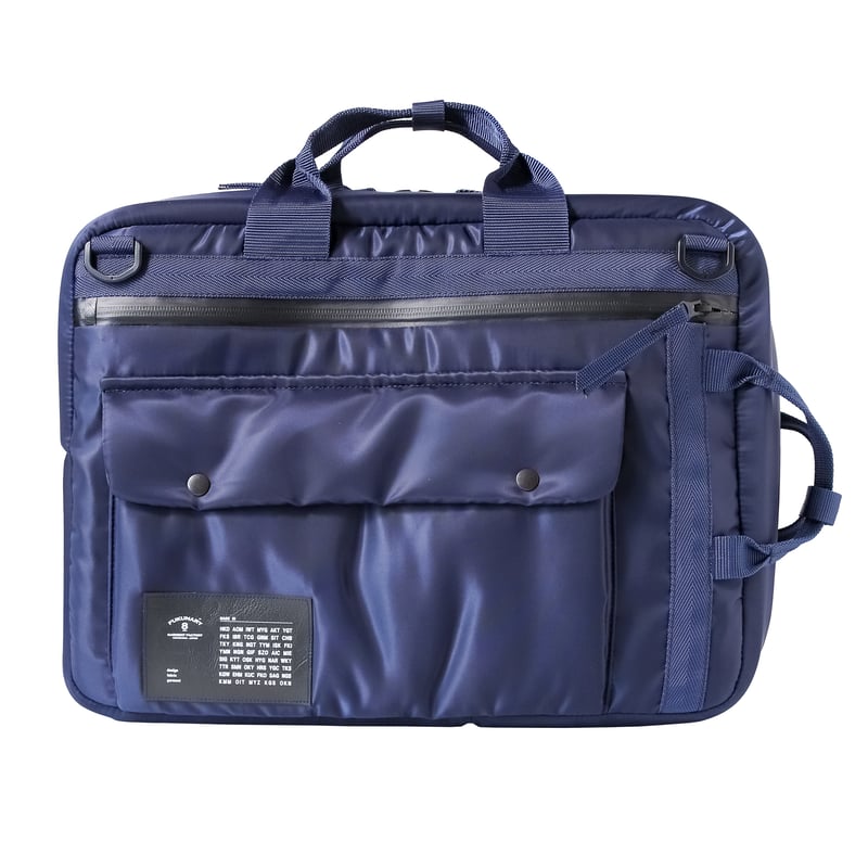 F001 ビジネスバッグ (4WAY) / MA-1 ネイビー | FUKUNARY