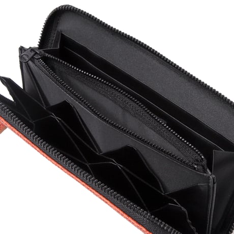 M024 “千菱” ラウンド長財布 ブラウン