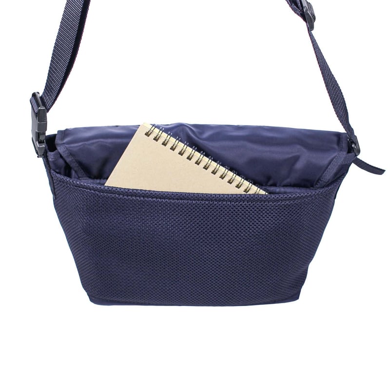 F018 メッセンジャーバッグ S / MA-1 ネイビー | FUKUNARY