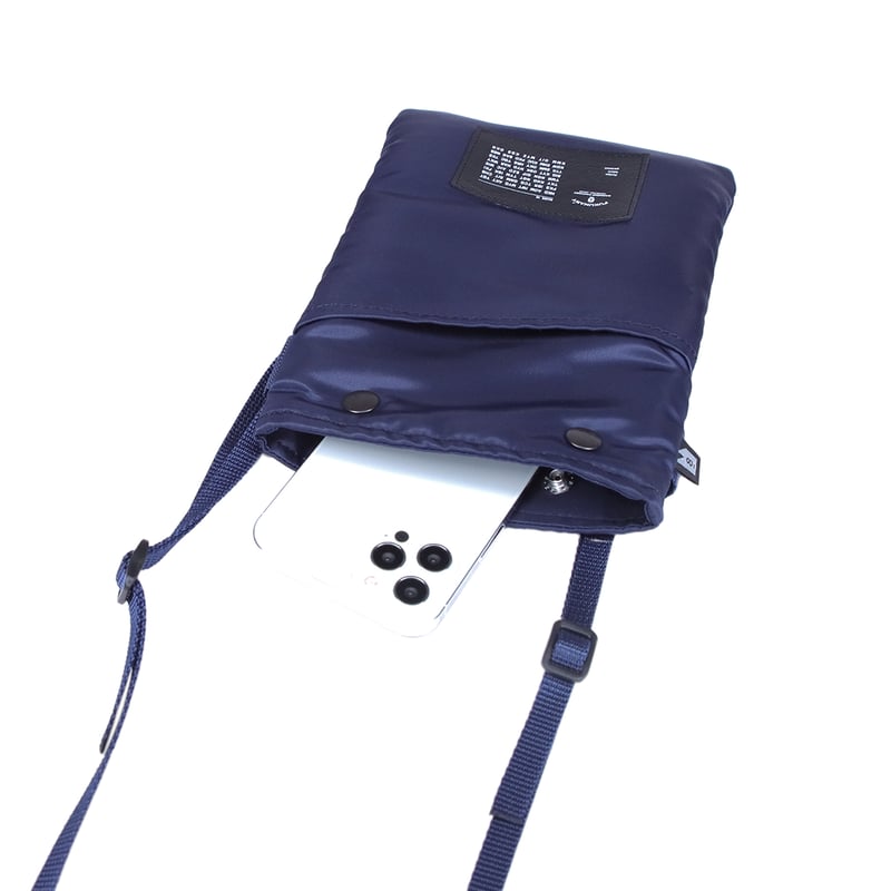 F021 バーティカルサコッシュ / MA-1 ネイビー | FUKUNARY