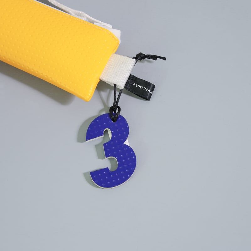 M059 バッグタグミニ / ブルー | FUKUNARY