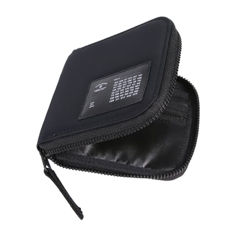 F023 折財布 / MA-1 ブラック