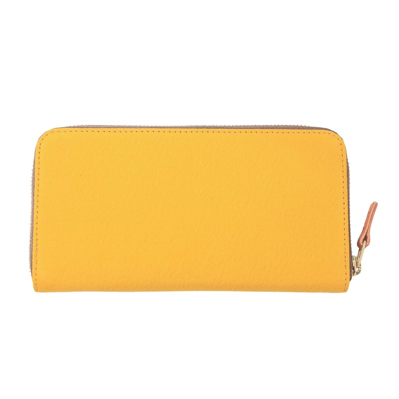 新品】 浅見帆帆子 RikiRiki 長財布 開運 オレンジ ブラウン レザー