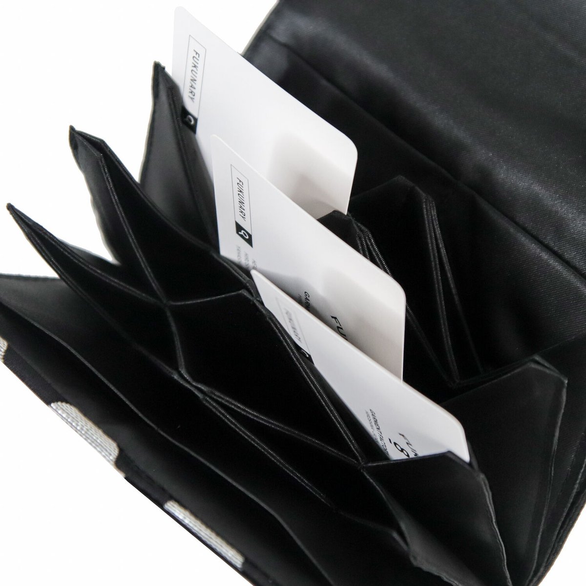 B04 はちのす カードケース / KUROGIN ドット | FUKUNARY